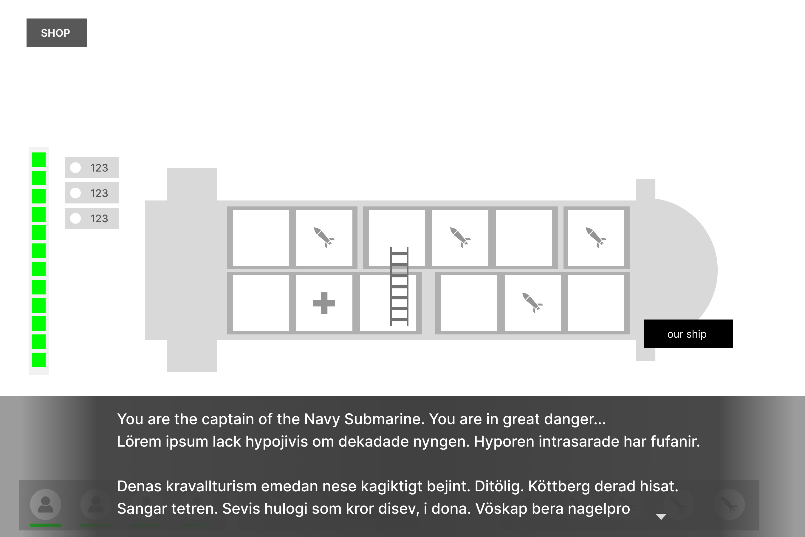 single submarine